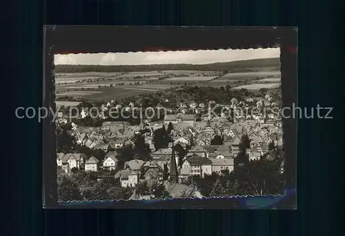 Melsungen Fulda Panorama Blick von der Lindenlust Kat. Melsungen