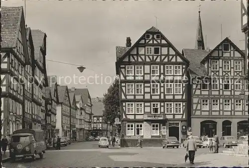 Melsungen Fulda Altstadt Fachwerkhaeuser Kat. Melsungen