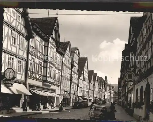 Melsungen Fulda Altstadt Fachwerkhaeuser Kat. Melsungen