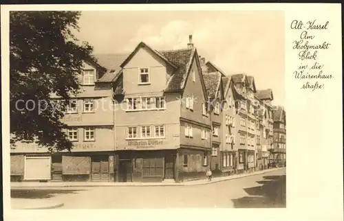 Alt Kassel Waisenhausstrasse Markt 