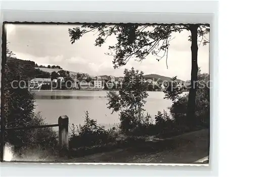 Herzhausen Edersee Uferpartie am See Kat. Edertal