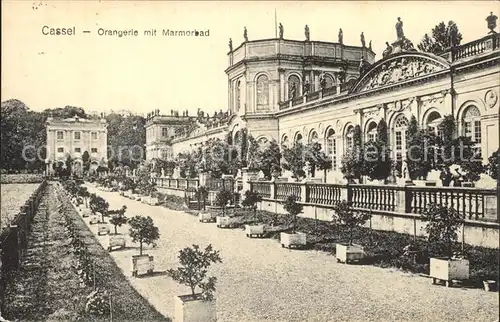 Cassel Kassel Orangerie und Marmorbad Kat. Kassel