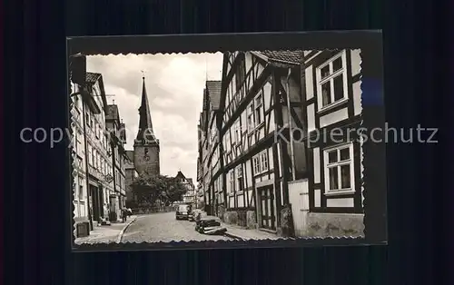 Melsungen Fulda Burgstrasse  Kat. Melsungen