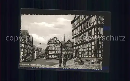 Melsungen Fulda Am Markt Kat. Melsungen