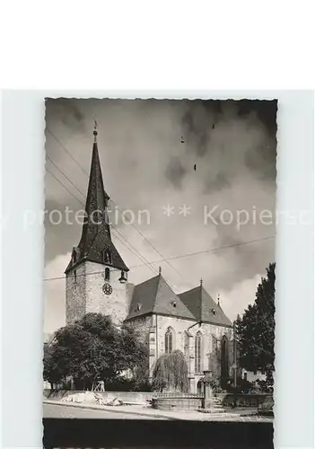 Melsungen Fulda Kirche Kat. Melsungen