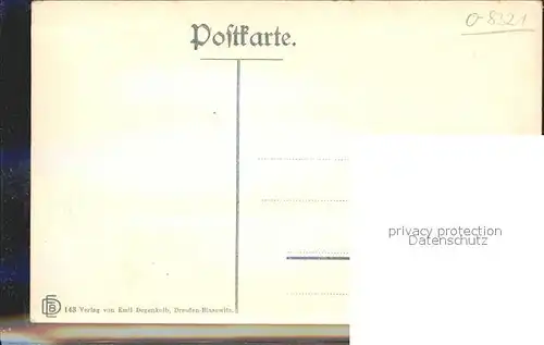 Polenztal Waltersdorfer Muehle Kat. Hohnstein
