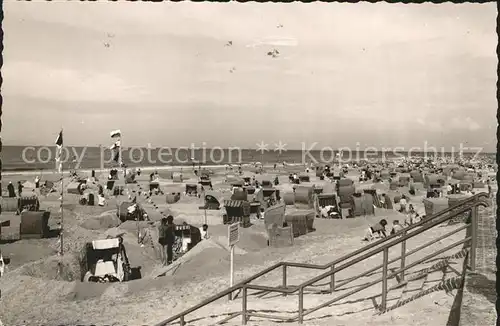 Wangerooge Nordseebad Strand Kat. Wangerooge