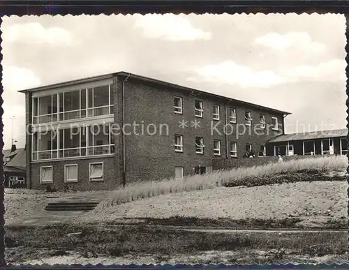 Wangerooge Nordseebad Schullandheim Haus am Meer Kat. Wangerooge