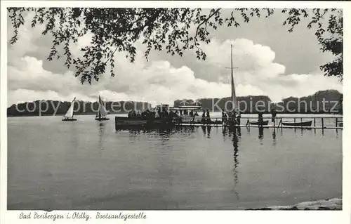 Bad Dreibergen Bootsanlegestelle Zwischenahner Meer Kat. Bad Zwischenahn