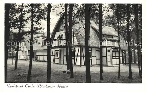 Lueneburger Heide Heidehaus Eimke Kat. Walsrode