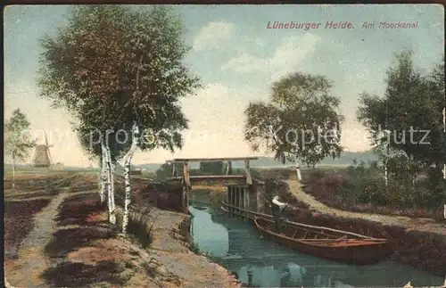 Lueneburger Heide Am Moorkanal Kat. Walsrode