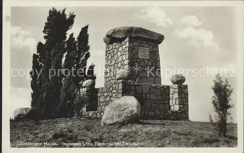 Tietlingen Hermann Loens Denkmal