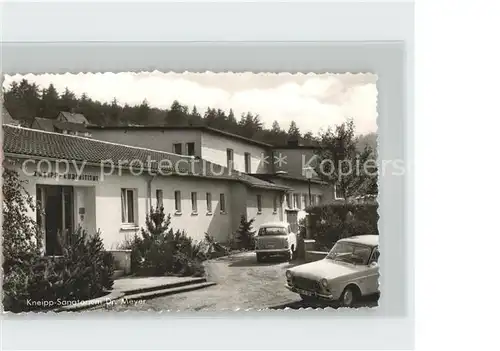 Endbach Gladenbach Kneipp  Sanatorium Doktor Meyer Kat. Gladenbach