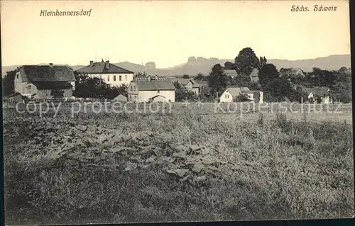 Kleinhennersdorf Dorf Kat. Gohrisch