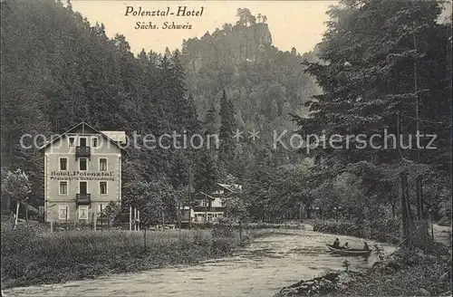 Polenztal Polenztal Hotel Kat. Hohnstein