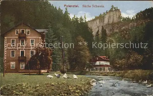 Polenztal Hotel Polenztal Kat. Hohnstein