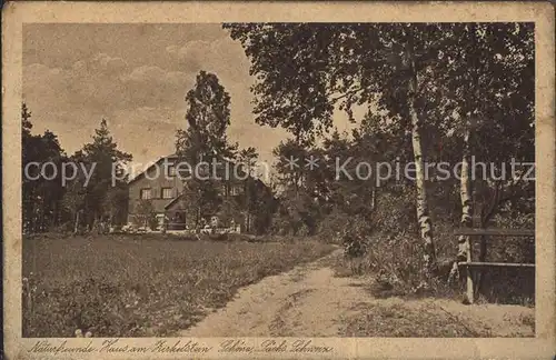 Schoena Elbe Naturfreunde Haus am Hinkelstein Kat. Reinhardtsdorf Schoena