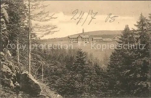 Hoher Schneeberg Decinsky Sneznik Waldpartie / Eulau Jilove /Decin