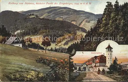 Erzgebirge Region Keilberg Hotel Kat. Annaberg
