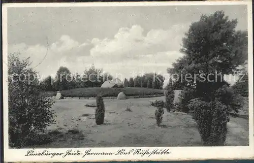 Tietlingen Hermann Loens Ruhestaette Lueneburger Heide