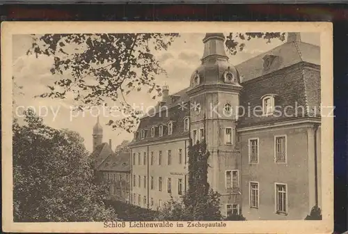 Zschopautal Schloss Lichtenwalde Kat. Zschopau