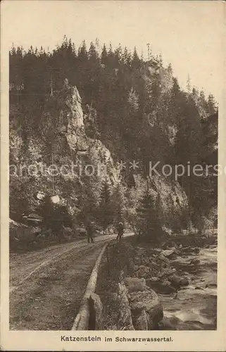 Zoeblitz Sachsen Katzenstein Schwarzwassertal Felsen Erzgebirge Kat. Zoeblitz