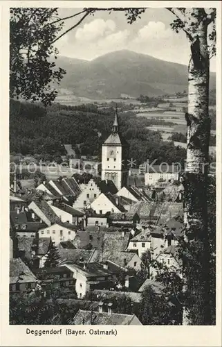 Deggendorf Donau Teilansicht Kat. Deggendorf