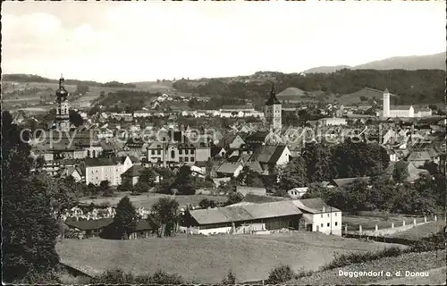 Deggendorf Donau Panorama Kat. Deggendorf