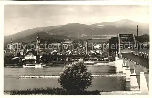 Deggendorf Donau Teilansicht Donaupartie Kat. Deggendorf