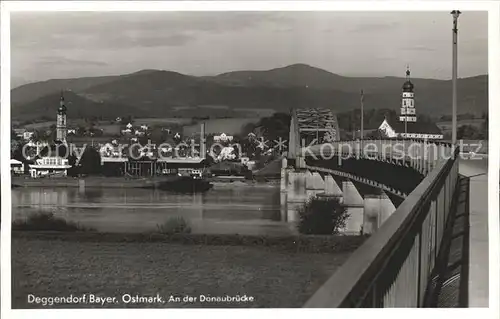 Deggendorf Donau An der Donaubruecke Kat. Deggendorf