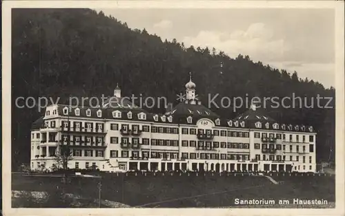 Deggendorf Donau Sanatorium am Hausstein Kat. Deggendorf