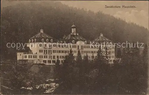 Deggendorf Donau Sanatorium Hausstein Kat. Deggendorf