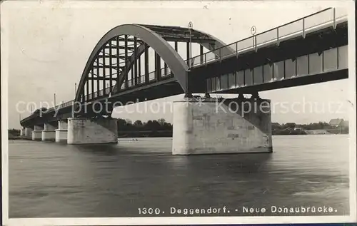 Deggendorf Donau Neue Donaubruecke Kat. Deggendorf