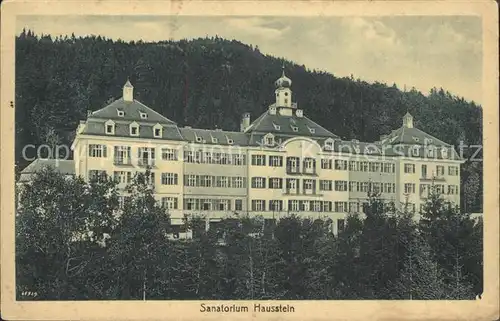 Deggendorf Donau Sanatorium hausstein Kat. Deggendorf