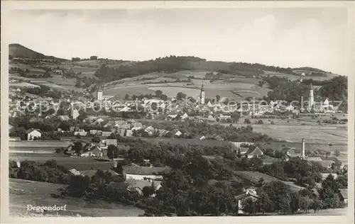 Deggendorf Donau Panorama Kat. Deggendorf