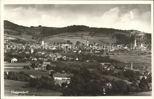 Deggendorf Donau Panorama Kat. Deggendorf