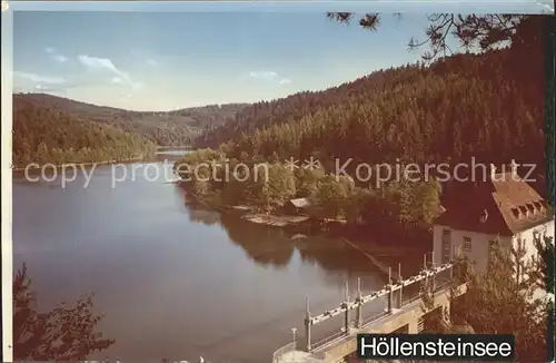 Hoellensteinsee Panorama Kat. Viechtach