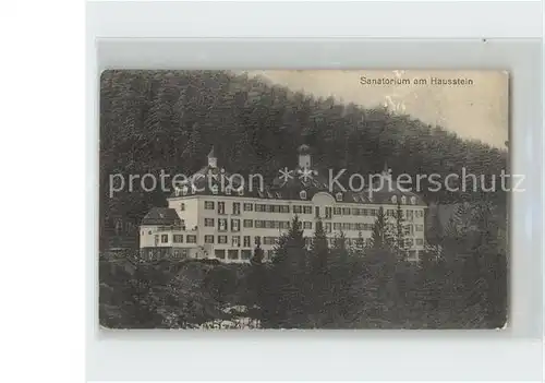 Deggendorf Donau Sanatorium am Hausstein Kat. Deggendorf