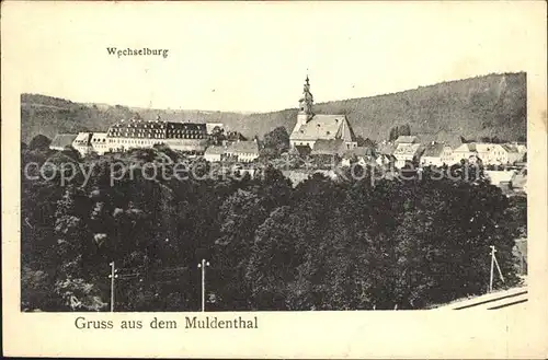Muldenthal Wechselburg Kirche Kat. Wechselburg