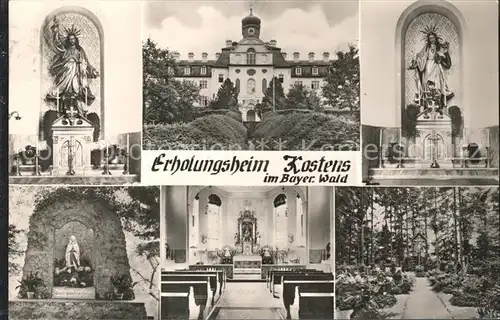 Kostenz Englmar Kloster Kirche Altar Heiligenfigur Erholungsheim Kinderheilstaette