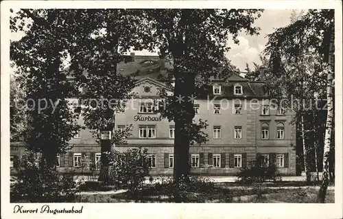 Augustusbad Liegau Kurhaus und Restaurant Kurort Moorbad Stahlbad