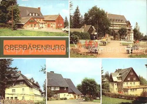 Oberbaerenburg Gaststaette Zum Baeren Wieseneck Klause CafÃ¨ Neues Leben /  /