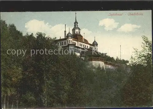 Loessnitz Dresden Spitzhaus Kat. Dresden Elbe