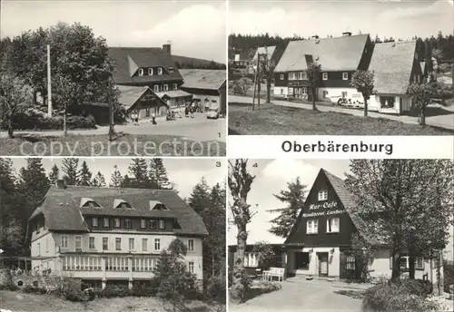 Oberbaerenburg HO- Hotel Gaststaette Zum Baeren Wieseneck- Klause /  /