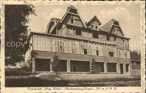 Oberbaerenburg Fremdenhof Haus Kobaer /  /