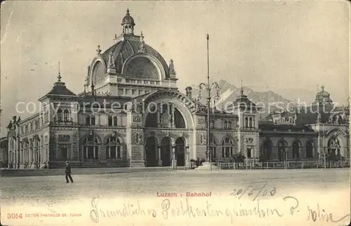 Luzern LU Bahnhof Kat. Luzern