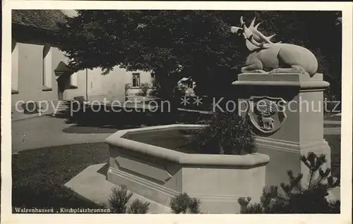 Walzenhausen AR Kirchplatzbrunnen Kat. Walzenhausen