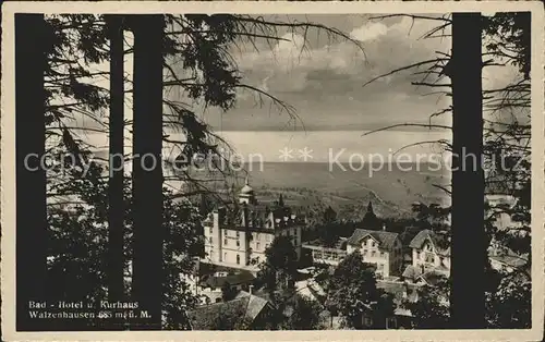 Walzenhausen AR Bad Hotel und Kurhaus Kat. Walzenhausen