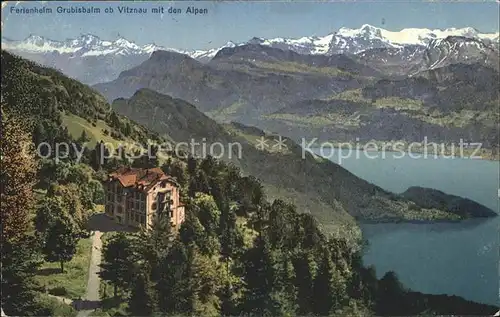 Vitznau Ferienheim Grubisbalm Alpenpanorama / Vitznau /Bz. Luzern