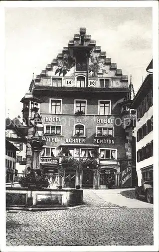Zug Kanton Hotel Ochsen Kat. Zug